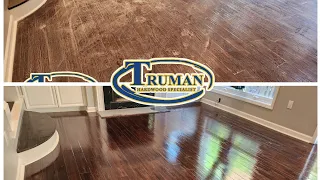 Restored Engineered Hardwood Floors (Saved Owner $5000+) 💵 Tenants Had Ruined the Floor in Buckhead