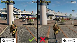 Watch Dogs 2 [60 Fps Vs 30 Fps Mode] on Series S Cmparison. Which One?