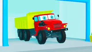 Rain Rain | Go Away |Come Again Another Day | Nursery Rhymes & Kids Songs | Baby Trucks For Children