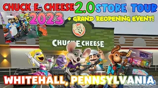 Chuck E Cheese // 2.0 Store Tour 2023 + Grand Reopening Event // Whitehall, PA