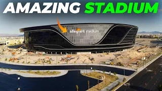 Inside Allegiant Stadium - This Stadium Is Amazing! (Las Vegas Raiders)