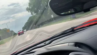 McLaren P1 in cabin turbo noises