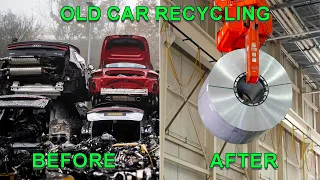 Old Car Recycling Process – How Audi turns Old Car into New Car