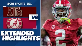 Texas A&M vs No. 1 Alabama: Extended Highlights | CBS Sports HQ