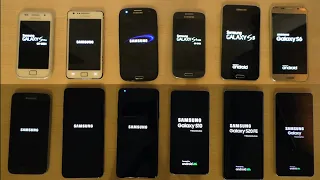 Samsung Galaxy S1-S21 Bootanimation Collection in 2021