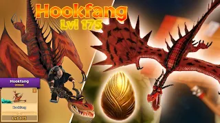 Hookfang (Snotlout's Monstrous Nightmare) Max Level 175 Titan Mode | Dragons: Rise of Berk