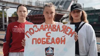 Встреча победительницы Европы U-15 по спортивной борьбе Веры Кретининой #video #live #motivation