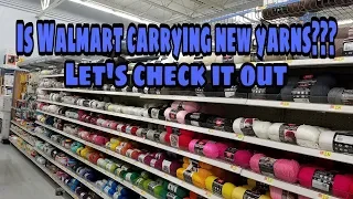 YARN SHOPPING @ WALMART | NEW YARN STOCK | BAGODAY CROCHET