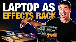 Laptop for Live Effects Rack