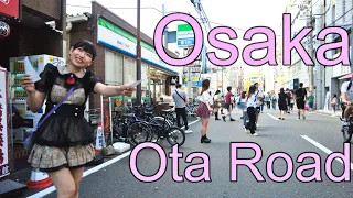 【Osaka Walk🐈】Nipponbashi / Ota Road [4K]