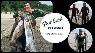 First Spearfishing Catch of the YR 2021 || Gabby Ramal