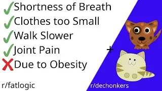 #fatlogic #reddit Nothing is Fat Consequence + Dechonkers