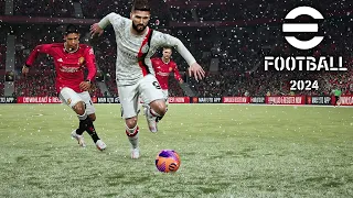 ASÍ ES EL NUEVO eFootball 2024.. ¡CON NIEVE!