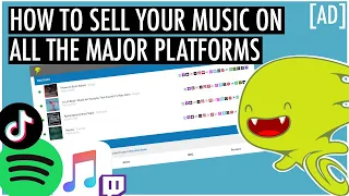 How To Sell Your Music On All Major Platforms (DistroKid Tutorial) Spotify, Apple, TikTok [Ad]