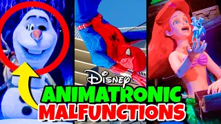 Top 10 Disney Fails & Animatronic Malfunctions Pt 15