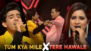 Tum Kya Mile x Tere Hawale Unbelievable Performance Shreya Goshal & Utkarsh Wankhade | Obom Tangu