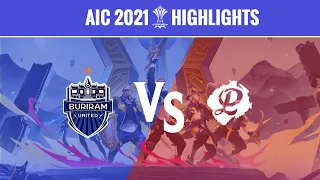 Highlights: Buriram United Esports vs Team Olympus | AIC 2021 Group Stage Day 3