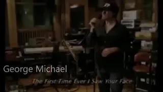 George Michael - The first time ever I saw your face (live studio recording)