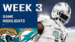 Dolphins vs Jaguars Highlights - Week 3 - NFL Highlights (9/24/2020)