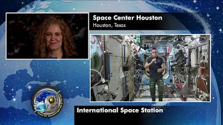 Space Station Crew Member Discusses Life in Space with Educators