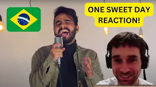 Our Reaction to One Sweet Day - Gabriel Henrique (Cover Mariah Carey, Boyz II Men)!