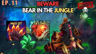 RIOT DIDN'T THINK ABOUT GRASP IN THE JUNGLE WITH THE BEAR
