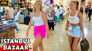Real Life Inside Istanbul City🇹🇷 Egyptian Bazaar Fake Market Walking Tour Turkey Istanbul 2024