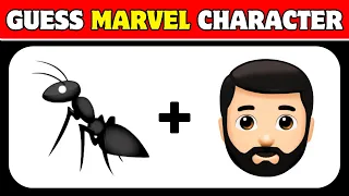 Guess The Marvel Superheroes By Emoji 🦸‍♂️ | Emoji Quiz