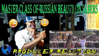 (Russian Culture Amazing) | Kazachka | Master class of Russian beauty on Sabers - Producer Reaction