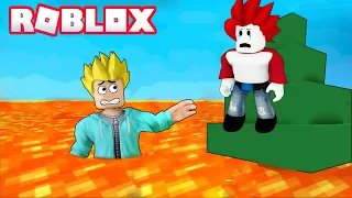 FLOOR IS FULL OF LAVA 🔥🔥 Lava Game In Roblox | Motu Aur Khaleel Gameplay