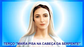 TERÇO MARIA PISA NA CABEÇA DA SERPENTE