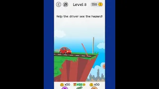 BRAINDOM : Level 8 Help the driver see the hazard