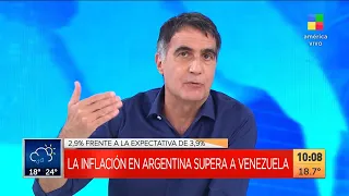 La inflación en Argentina supera a Venezuela