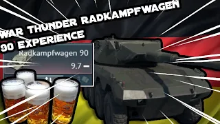 War Thunder Radkampfwagen 90 Experience