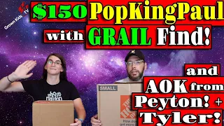 Overvalue (Grail!) $150 PopKingPaul Funko Pop Mystery Box!! And amaazing AOK from a Patron!!