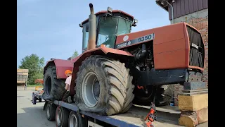 Kupiliśmy ciągnik ze złomu. Case IH 9350 STEIGER  . Nowy nabytek do remontu.