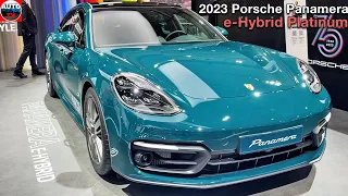 2023 Porsche Panamera 4 e-hybrid Sport Turismo PLATINUM - FIRST LOOK exterior&interior (Auto Expo Br