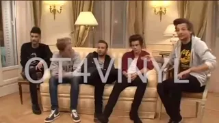 ONE DIRECTION UNSEEN INTERVIEW IN FRANCE