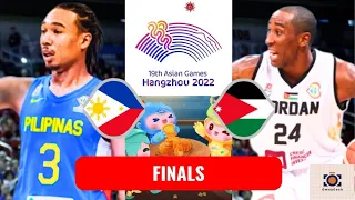 GO FOR GOLD! JORDAN VS PHILIPPINES 19TH ASIAN GAMES MEN'S BASKETBALL HANGZHOU, CHINA