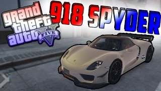 GTA 5 Car Mods: Ep 9 - 2015 PORSCHE 918 SPYDER !