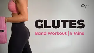 8 Minute Glute Workout at Home | Booty Band