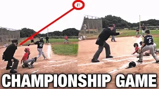 *MUST WATCH* THIS WAS THE CRAZIEST LITTLE LEAGUE BASEBALL CHAMPIONSHIP GAME EVER!