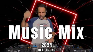 Music Mix 2024 🔊EDM Remixes of Popular Songs 🔊 EDM Gaming Music Mix ​Live DJ Mix Real DJ-ing