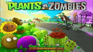 Plants vs. Zombies Full Gameplay Walkthrough All 50 levels of Adventure mode