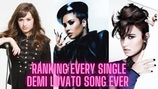 Ranking Every Single Demi Lovato Song Ever