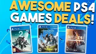 10 AWESOME PS4 Game Deals Available RIGHT NOW! (Best Playstation 4 Game Deals)