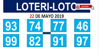 NÚMEROS para hoy 22 mayo -Calieeeeeeentes-