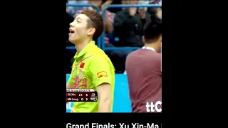 Epic Showdown: Ma Long vs. Xu Xin - Best Table Tennis Match Ever! #tabletennis