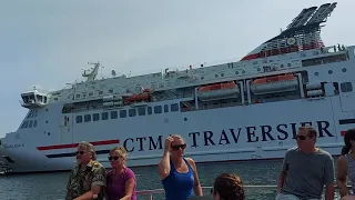 A huge ferry going to Madeline Island⛵⛵⛵