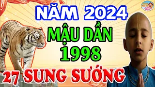 Hé Lộ Bí Mật Giúp MẬU DẦN 1998 Năm 2024, Quý Nhân Dẫn Đường, Đổi Đời Giàu To | PQPT